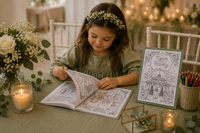 Wedding Day Colouring Book