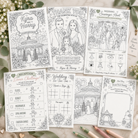 Wedding Day Colouring Book