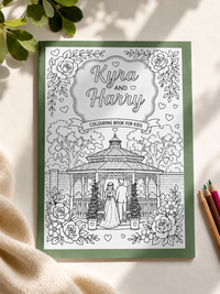 Wedding Day Colouring Book