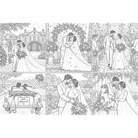 Wedding Day Colouring Book
